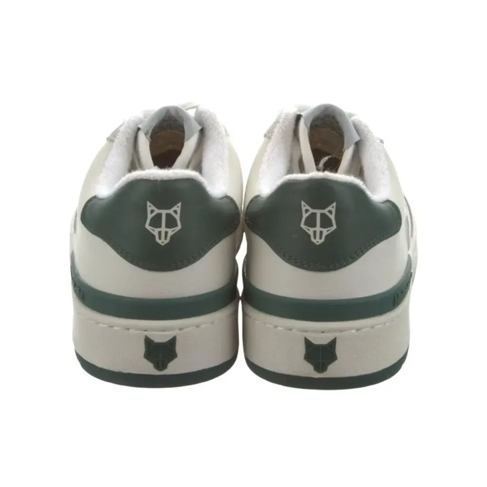 Naked Wolfe Ravenn Forrest‎ Green Leather Sneakers Womens Size 10 NIB